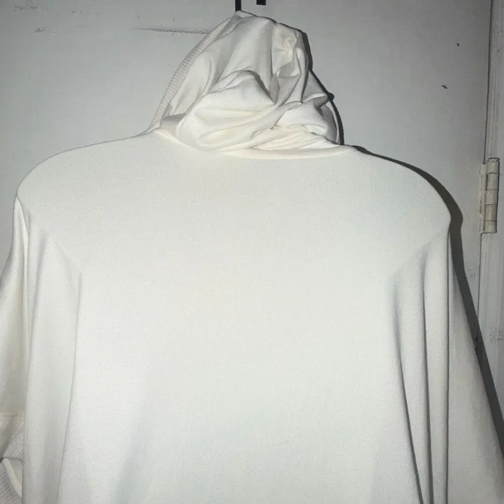 KOOLABURRA BY UGG Egret Cloud Jersey Short Sleeve Cardigan-1X - Picture 6 of 10